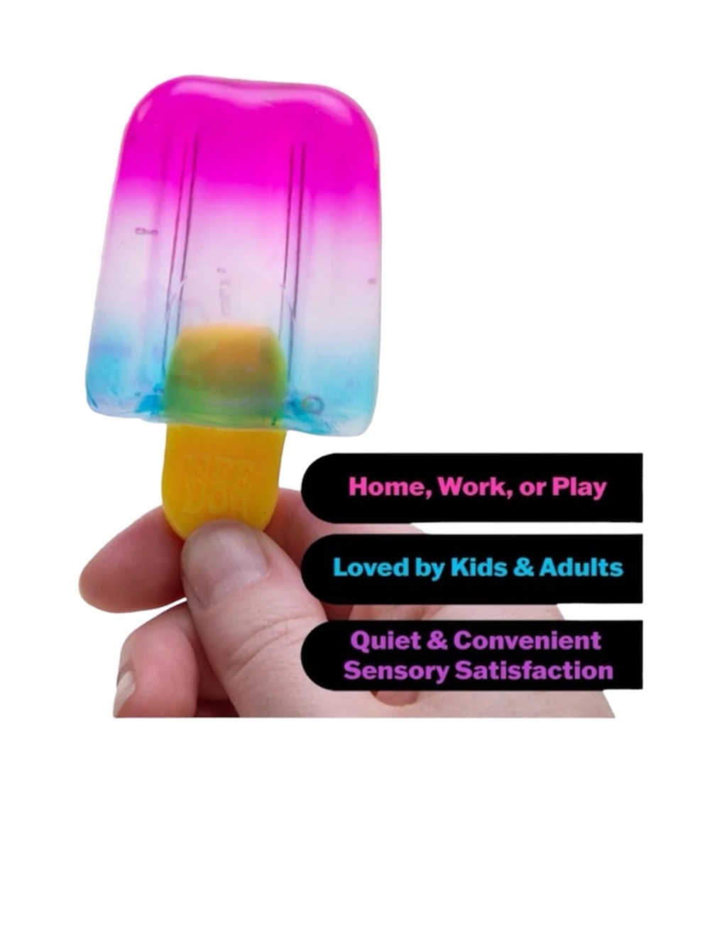 Nice-Sicle Kids Sensory Toy - Purple & Blue - Picture 6 of 7